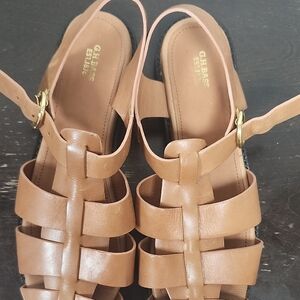 G.H. Bass & Co. Women's Brown Strappy Sandals
